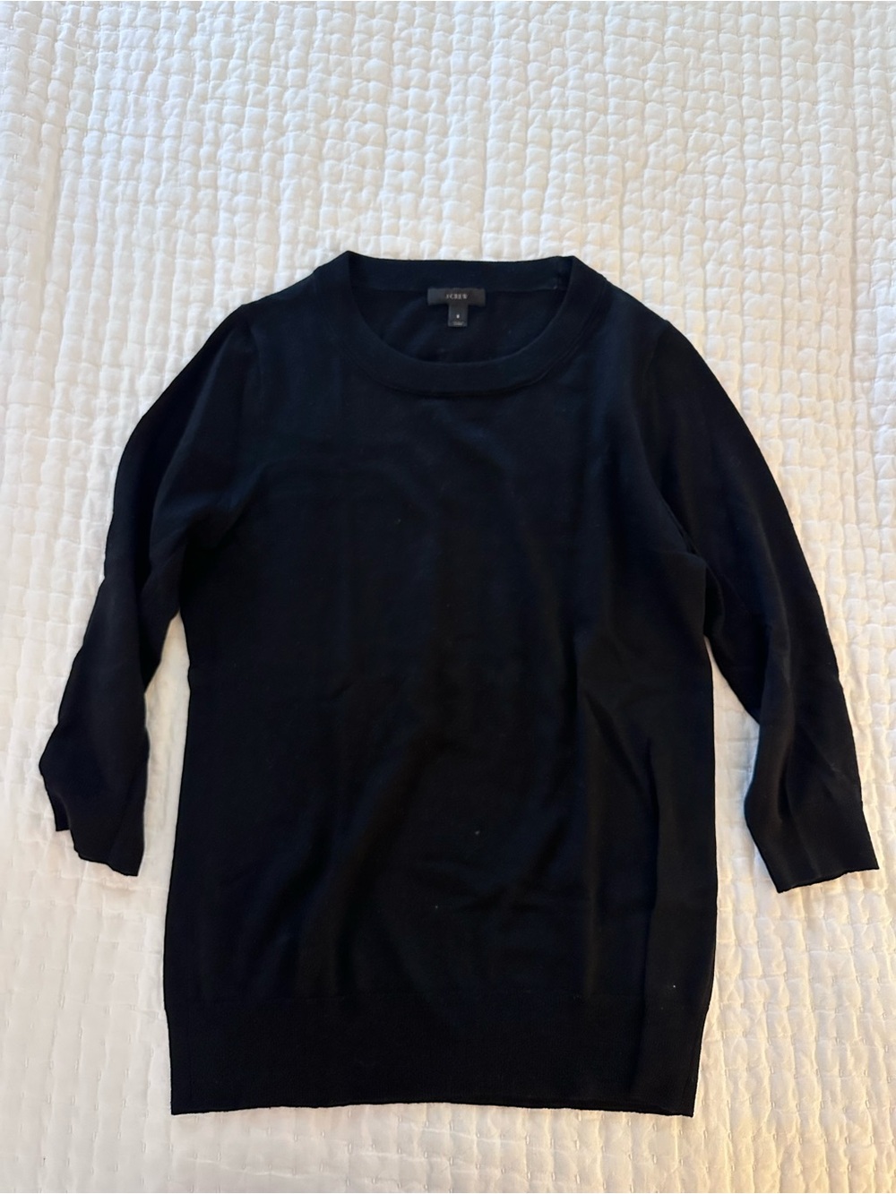 J. Crew Black Tippi Sweater